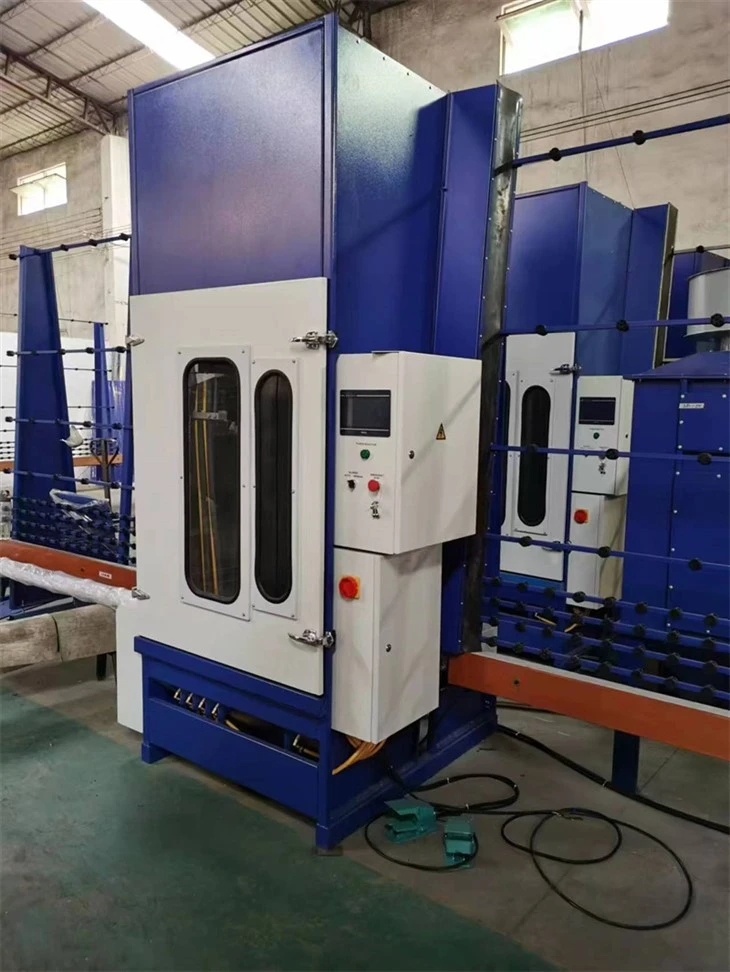 automatic glass sandblasting machine 4